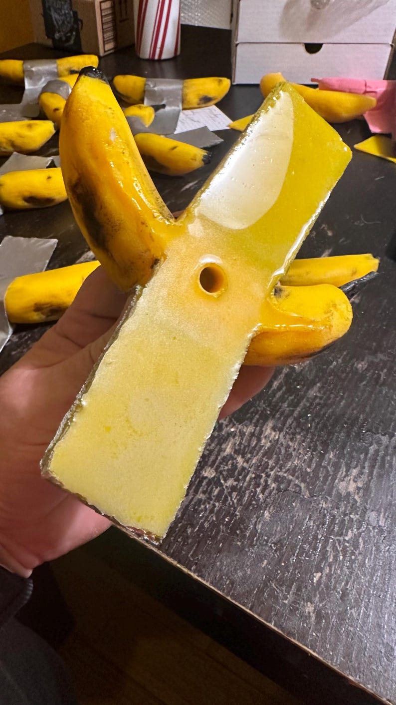 Duct Tape Banana 6.24 Millon Dollar Modern Art Decor